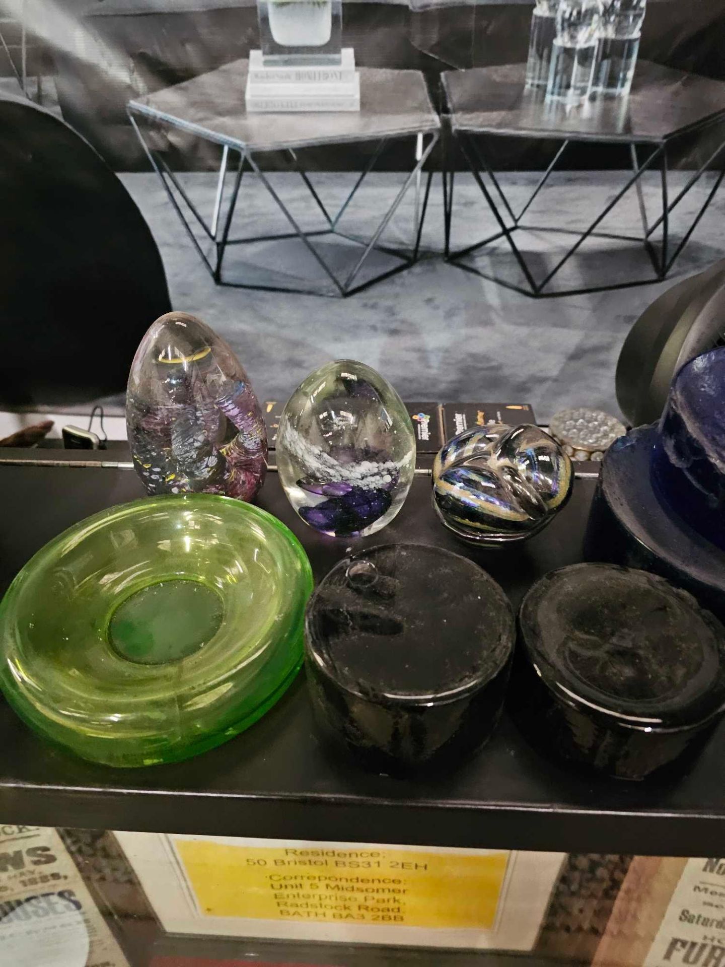 Various Paper Weights And Glass Objects As Photographed - Image 4 of 4