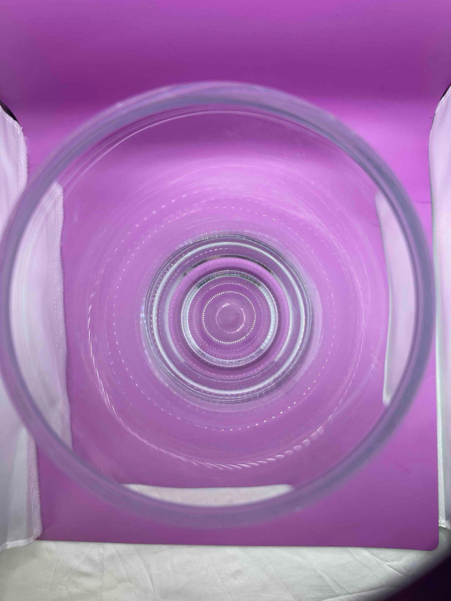 Krosno Poland Glass Vase 30cm - Bild 4 aus 5