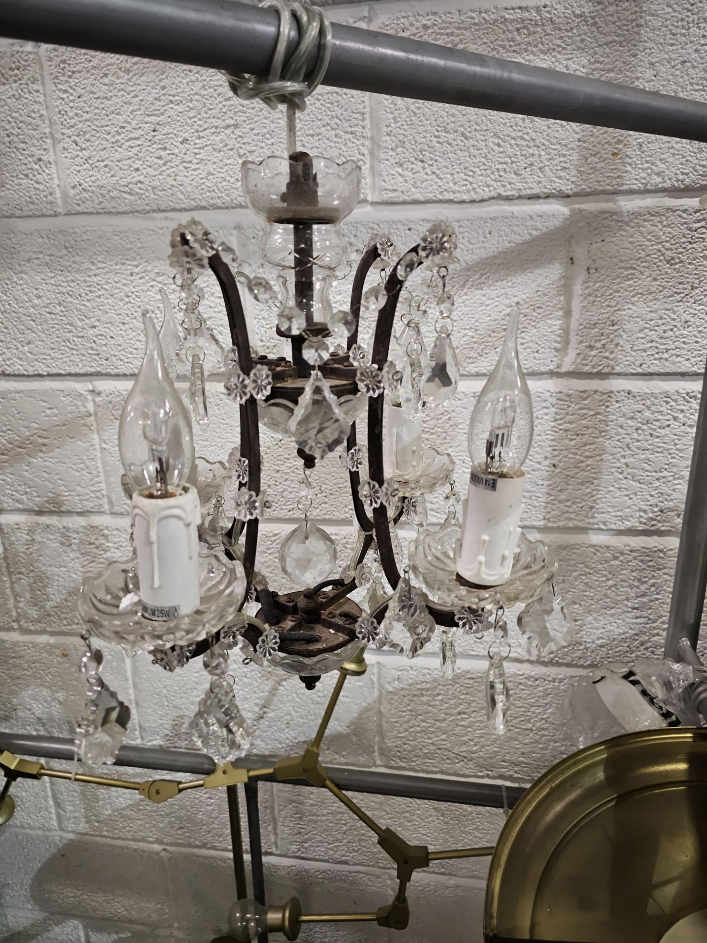 Timothy Oulton Crystal Chandelier Small The Crystal Chandelier collection is inspired by the - Image 4 of 5