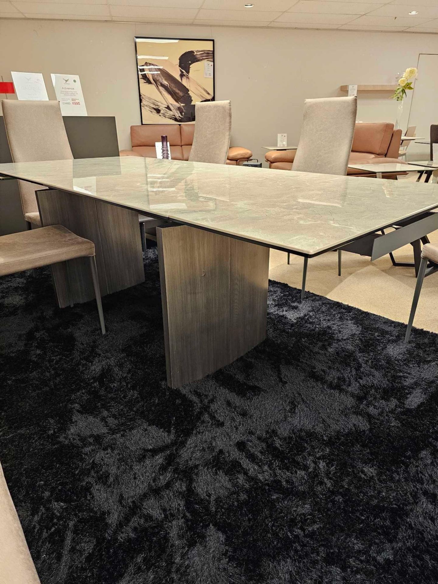 Stromboli Dining Table by Kesterport This glamorous contemporary dining table will add sensational - Image 12 of 13