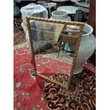 Italian 18 Century Style Rectangular Mirror The Section Mirror Plate In A Gold Gesso Decorative