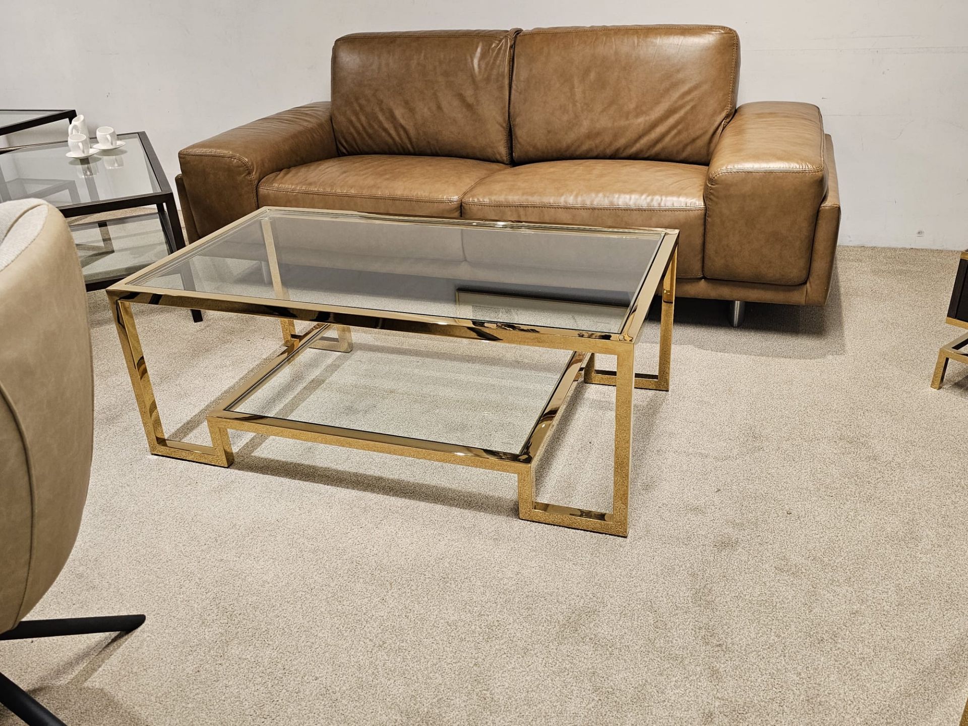 Outline Coffee Table by Kesterport With a strong nod to the masters of the 70's such as Romeo Rega - Image 2 of 6
