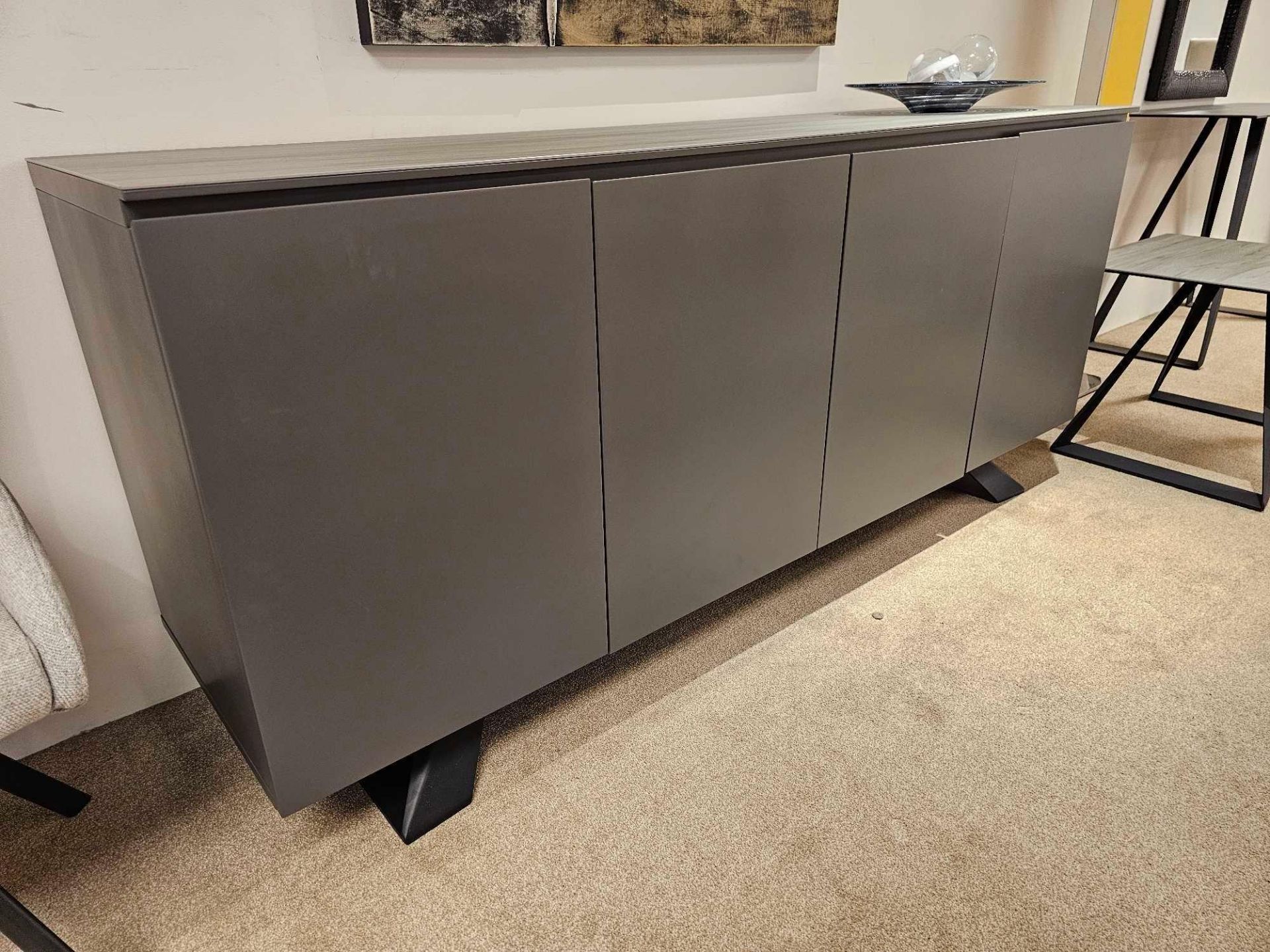 Spartan Sideboard by Kesterport The Spartan Four Door Sideboard provides is striking as a stand - Bild 2 aus 12