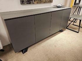 Spartan Sideboard by Kesterport The Spartan Four Door Sideboard provides is striking as a stand