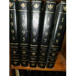 Encyclopaedia Britannica Volumes 1993 1995 1996 1997 And 1998