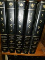 Encyclopaedia Britannica Volumes 1993 1995 1996 1997 And 1998