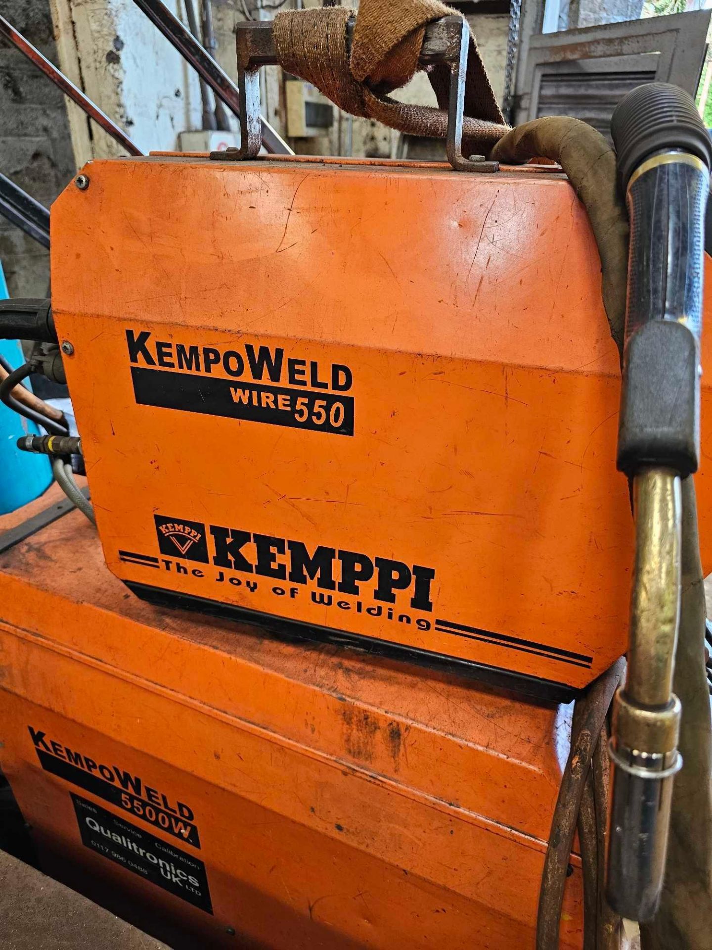 Kemppi Kempoweld 5500W Complete With Kempo Wire 550 Feeder - Image 4 of 4