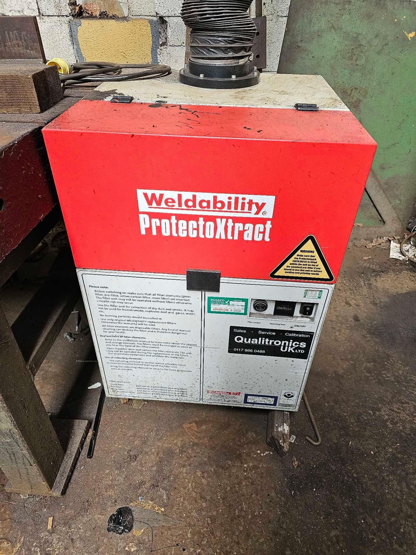 Weldability Protectoxtract Mobile Welding Fume Extractor 230V - Image 3 of 5