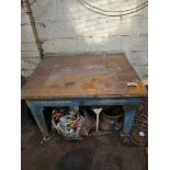 Cast Steel Engineers Static Mark Up Table 123 x 92 x 79cm