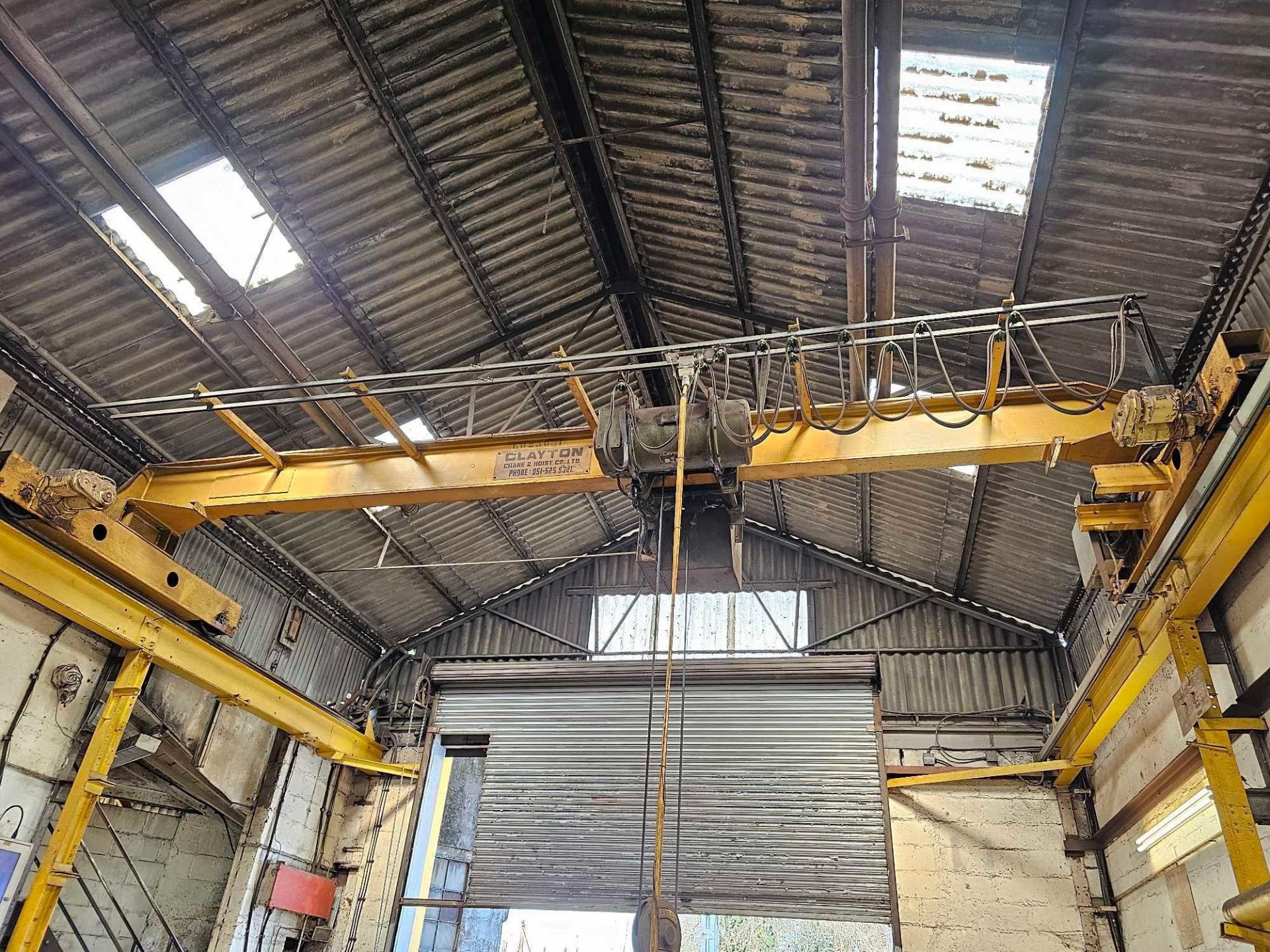 Clayton 5 Ton SWL Overhead Crane - Image 3 of 6