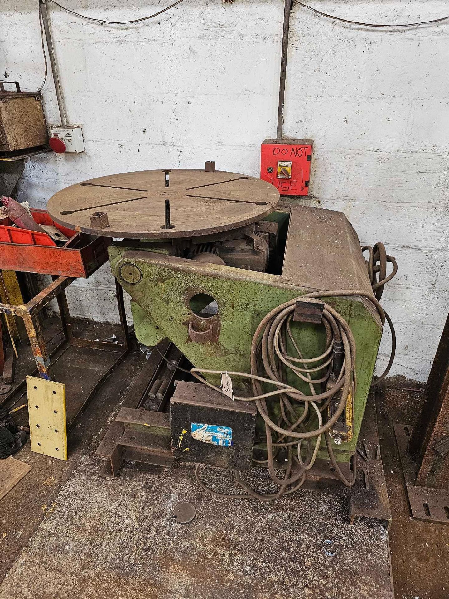 Bode 3 Tonne 415v Welding Positioner. - Bild 4 aus 4