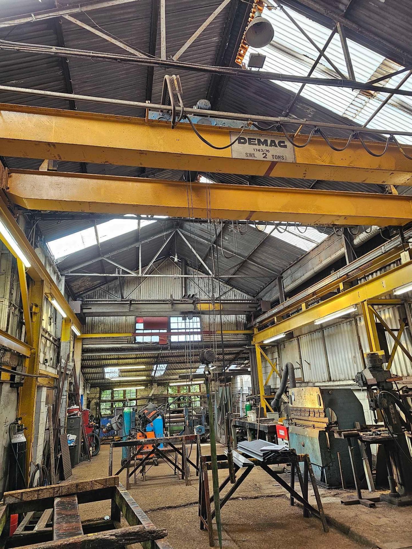 Demag 2 Ton Overhead Crane