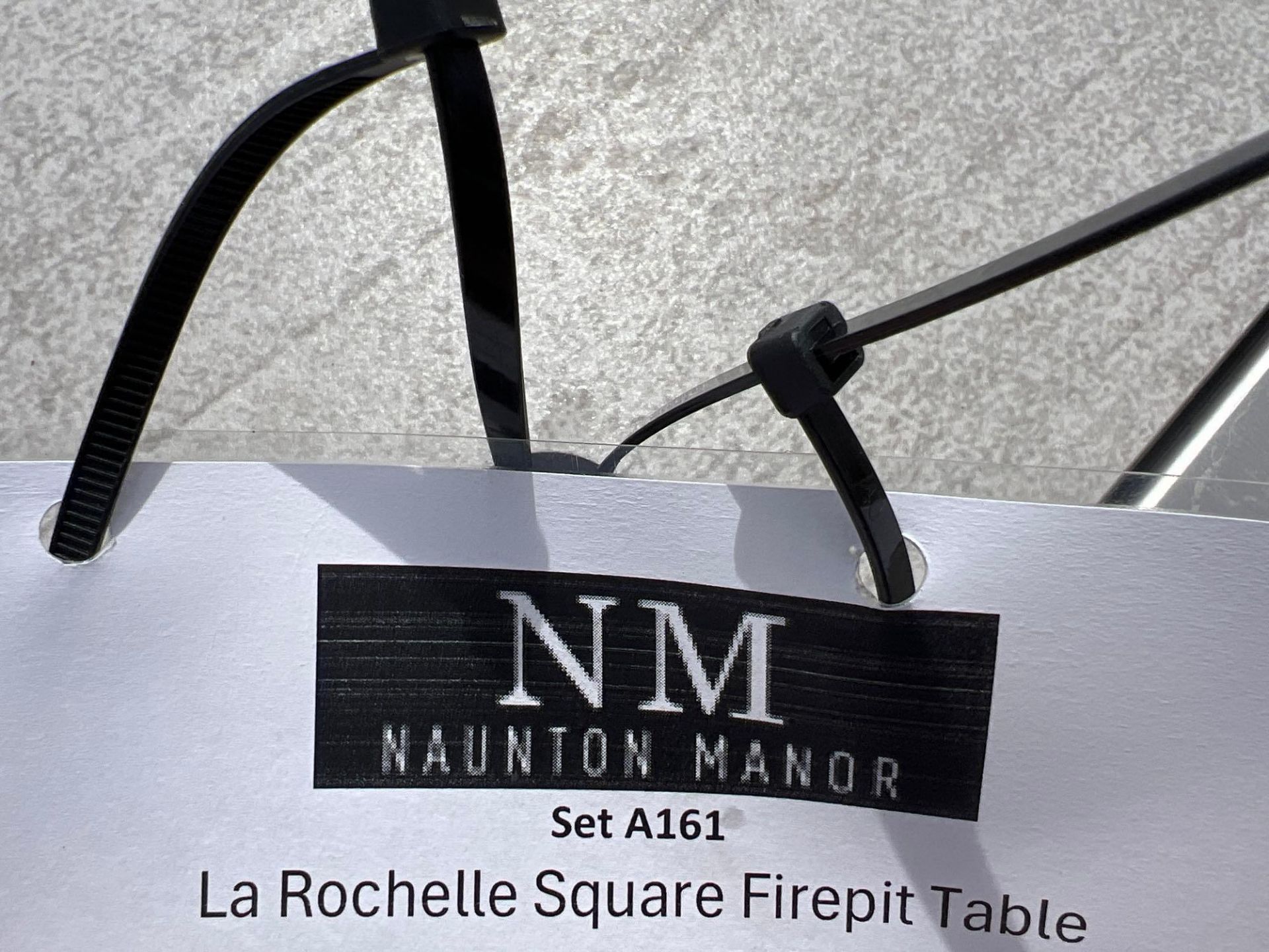 A161 La Rochelle Square Firepit Table - Image 5 of 5