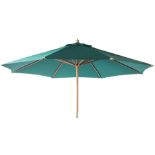 Set A447 Lot of 11x Hunter Green Parasol Canopies (6x 3m, 5x 3.5m)