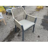 A280 Rope Armchair Olive