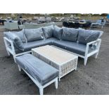A120 Havana Modular Square Sofa With Coffee Table and 2 x benches
