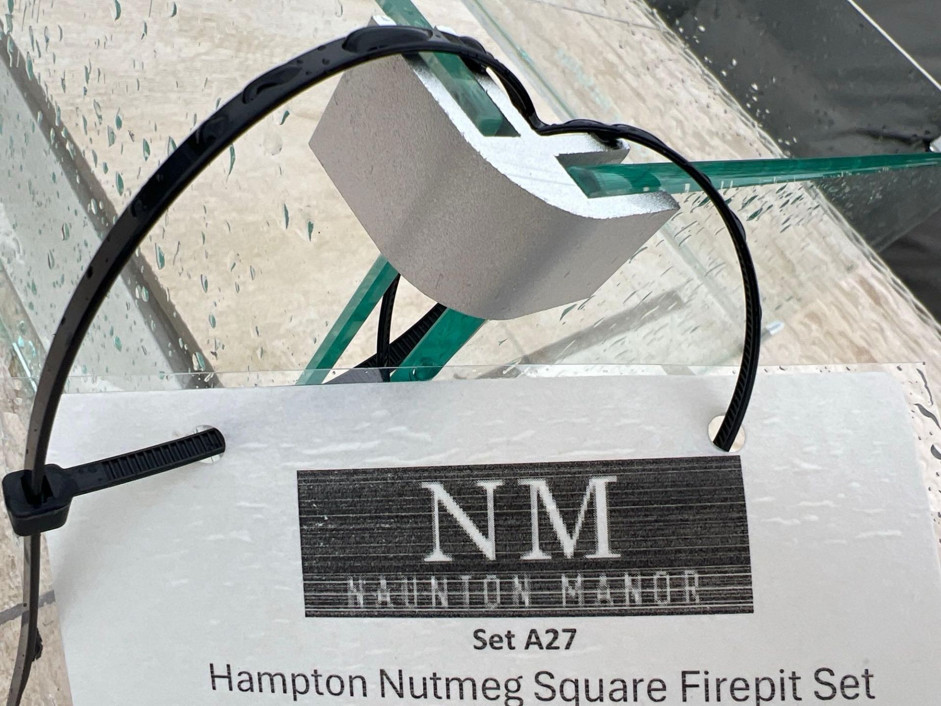 A27 Hampton Nutmeg Firepit Set - Image 4 of 4