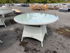 A215 Chedworth 120cm Round Dining Table Dove Grey