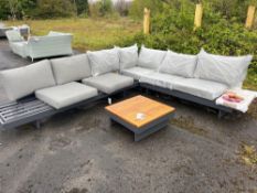 A129 Vilamoura Rectangular Sofa with Square Coffee table