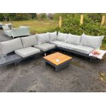 A129 Vilamoura Rectangular Sofa with Square Coffee table