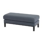 Set A423 Indigo Fabric Bench - Brisa