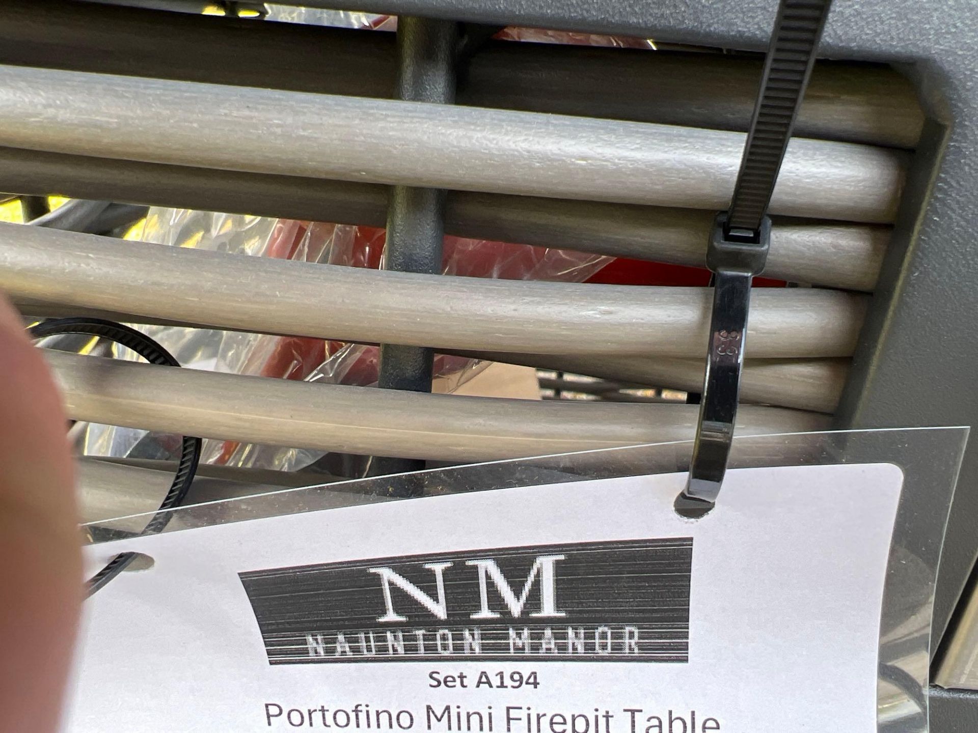 A194 Portofino Mini Firepit Table - Image 3 of 3