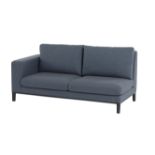 Set A419 Indigo Left Hand Fabric Sofa - Brisa