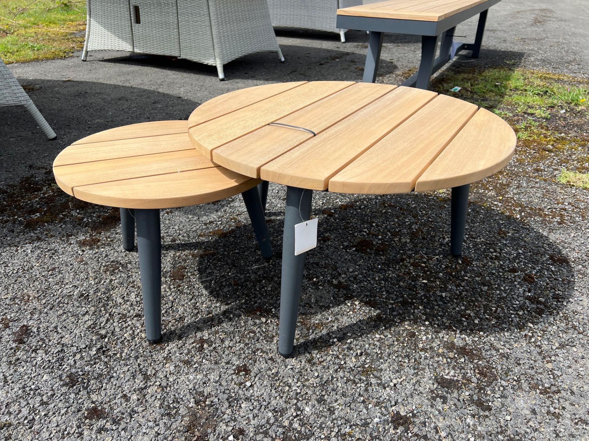 A363 A set of Duo Coffee Tables