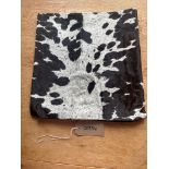 Cowhide Leather Cushion Cover 100% NaturalÂ Cowhide Leather Cushion Is Single-Sided And Rich In