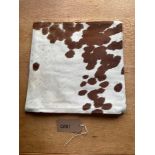 Cowhide Leather Cushion Cover 100% NaturalÂ Cowhide Leather Cushion Is Single-Sided And Rich In