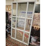 Province Dove Grey Window Mirror This Mirror Serves As A Stylish Accent Piece That Enhances The