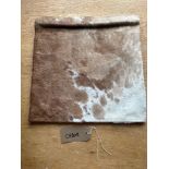 Cowhide Leather Cushion Cover 100% NaturalÂ Cowhide Leather Cushion Is Single-Sided And Rich In