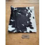 Cowhide Leather Cushion Cover 100% NaturalÂ Cowhide Leather Cushion Is Single-Sided And Rich In