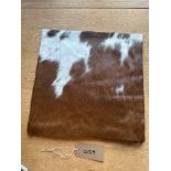 Cowhide Leather Cushion Cover 100% NaturalÂ Cowhide Leather Cushion Is Single-Sided And Rich In