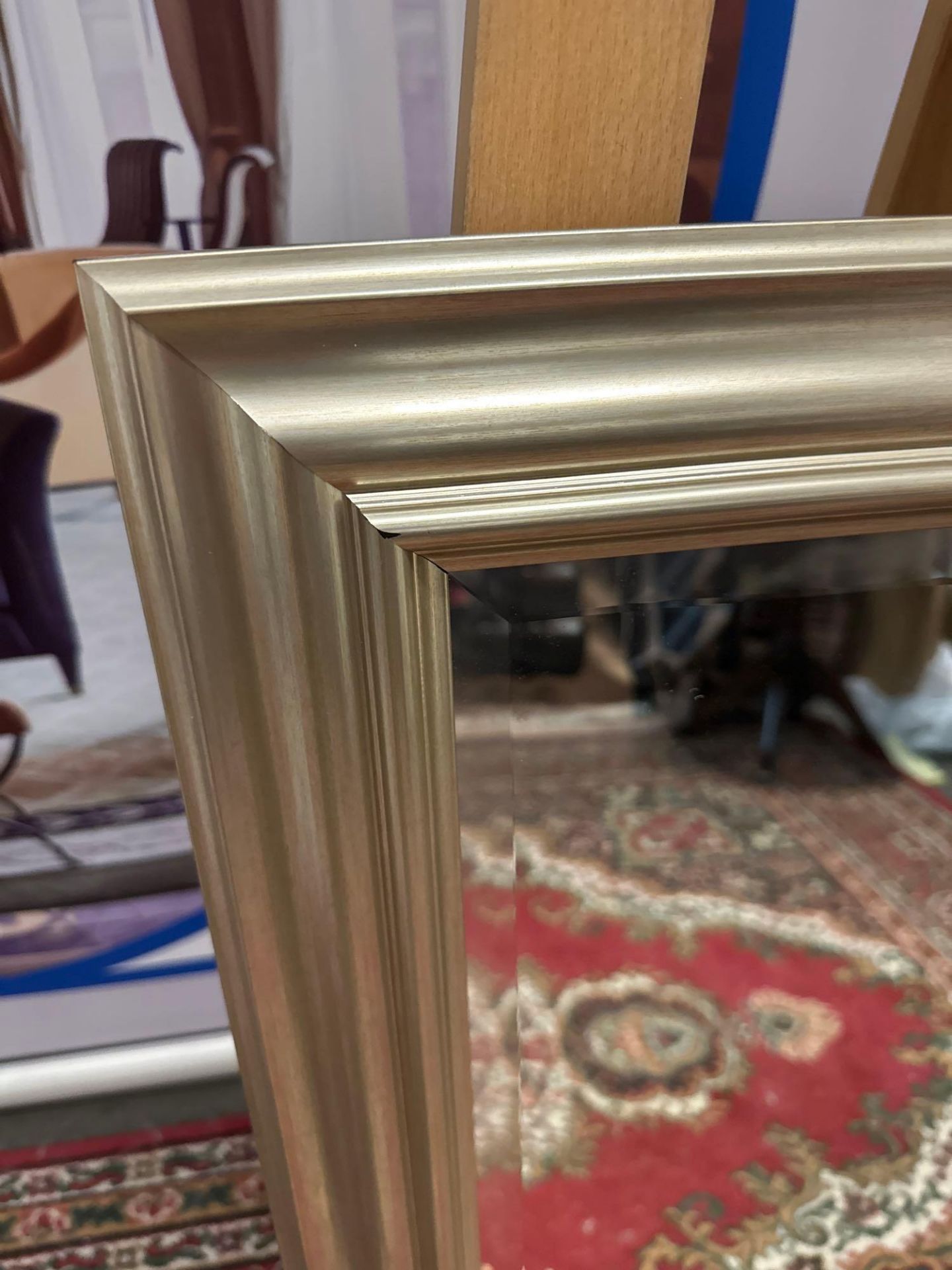 Hendrix Mirror In Champagne The Hendrix Collection Features Stunning Bevelled, Essential-Style - Image 2 of 3