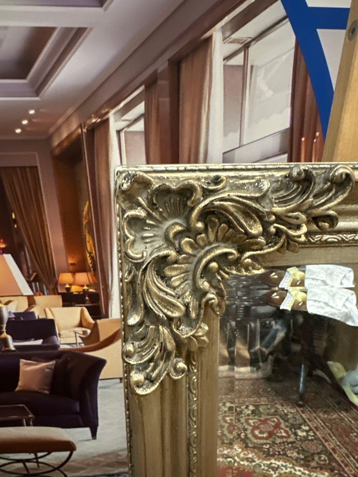 Fiennes Rectangular Mirror In Champagne A Beautiful Mirror Is Always A Welcome Addition To Any - Image 2 of 4