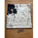 Cowhide Leather Cushion Cover 100% NaturalÂ Cowhide Leather Cushion Is Single-Sided And Rich In