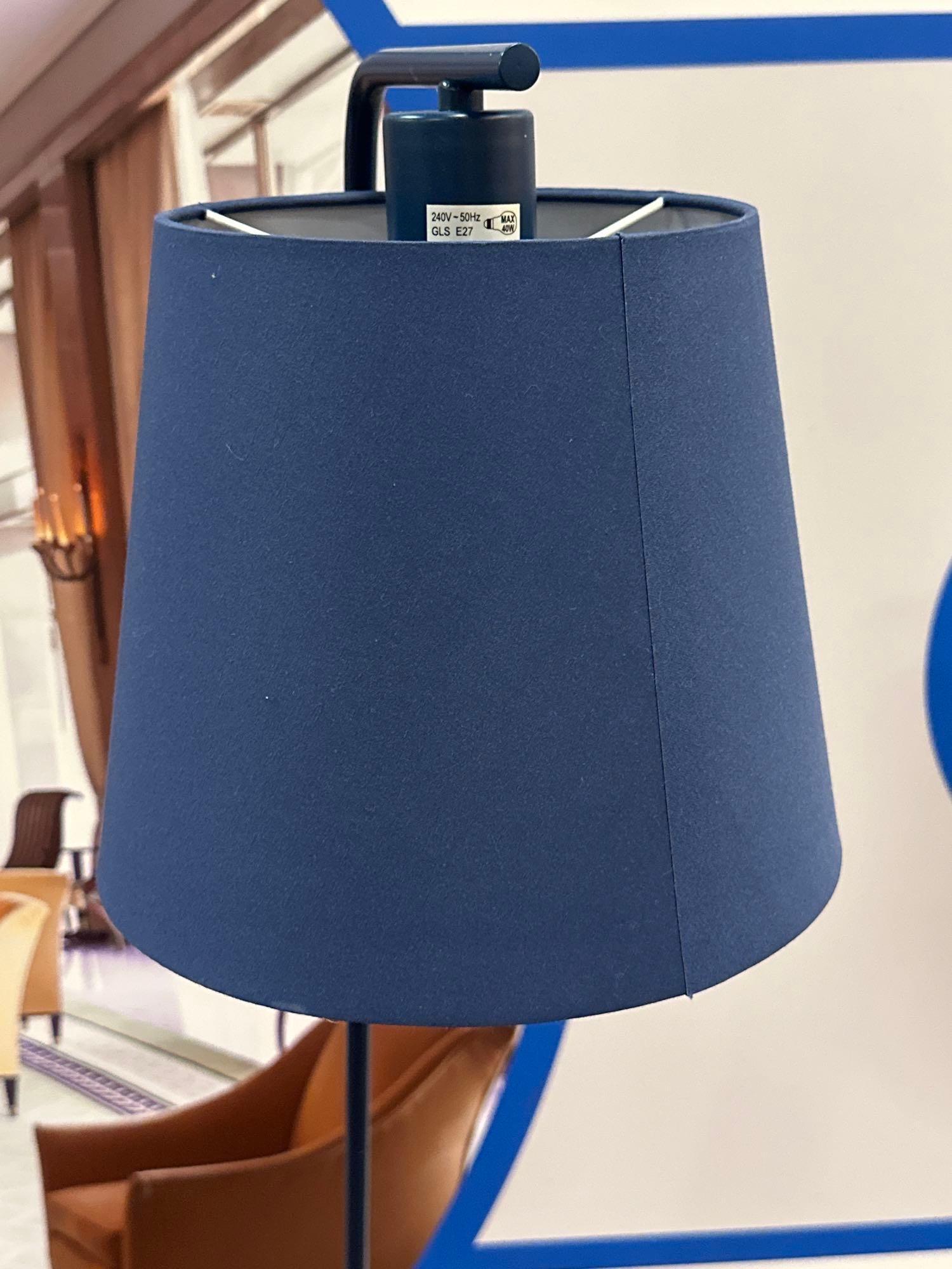 John Lewis ANYDAY Harry Floor Lamp, Navy Blue Just The Right Size For Your Reading Nook, Our Harry - Image 3 of 4