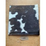 Cowhide Leather Cushion Cover 100% NaturalÂ Cowhide Leather Cushion Is Single-Sided And Rich In