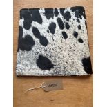 Cowhide Leather Cushion Cover 100% NaturalÂ Cowhide Leather Cushion Is Single-Sided And Rich In