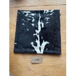 Cowhide Leather Cushion Cover 100% NaturalÂ Cowhide Leather Cushion Is Single-Sided And Rich In