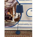 John Lewis ANYDAY Harry Floor Lamp, Navy Blue Just The Right Size For Your Reading Nook, Our Harry
