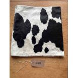 Cowhide Leather Cushion Cover 100% NaturalÂ Cowhide Leather Cushion Is Single-Sided And Rich In