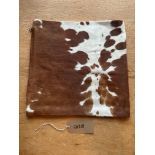 Cowhide Leather Cushion Cover 100% NaturalÂ Cowhide Leather Cushion Is Single-Sided And Rich In