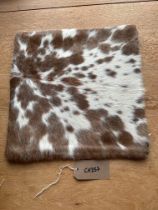 Cowhide Leather Cushion Cover 100% NaturalÂ Cowhide Leather Cushion Is Single-Sided And Rich In