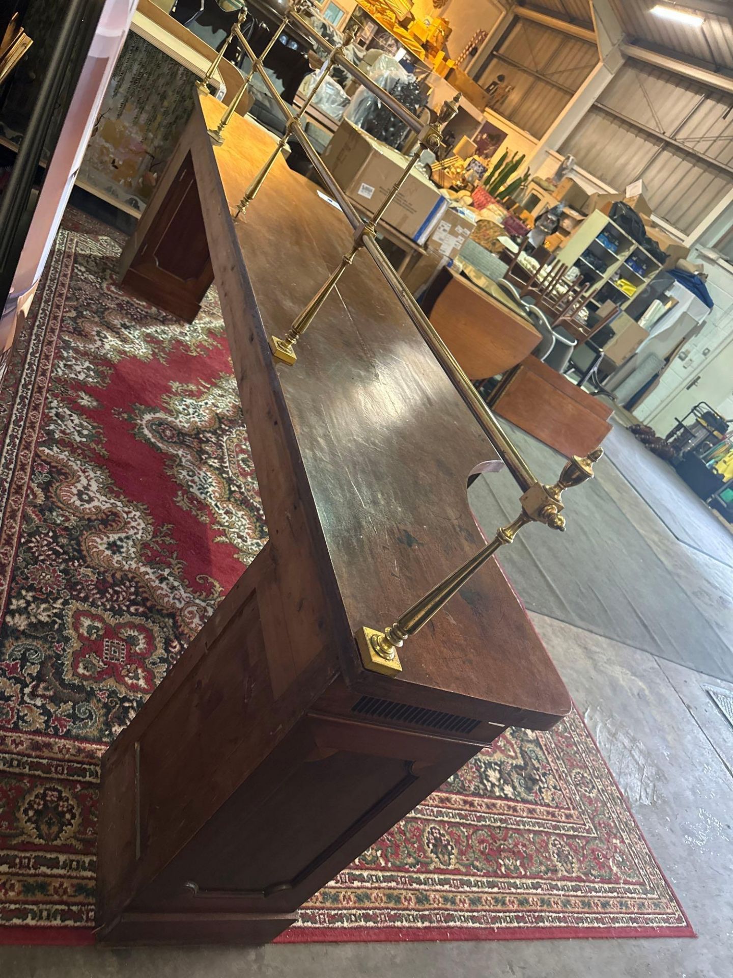 A George IV Irish Mahogany Sideboard In The Manner Of Mack, Williams And Gibton. The In-Curved - Image 6 of 8