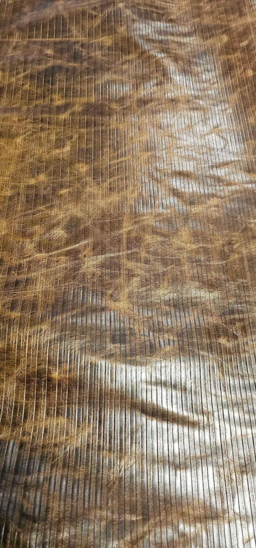 Genuine Pigment 100% Leather Cow Hide Antique Tan Brown Approx. 1.8m2 - Image 2 of 6