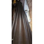 Mastrotto Italy Calbe Leather Cow Hide Chocolate Brown Approx 3.3m2