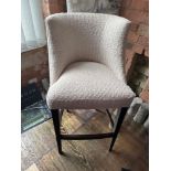 Teddy Stool The Boucle Upholstered Stool Is A Modern And Elegant Piece Of Furniture That Features
