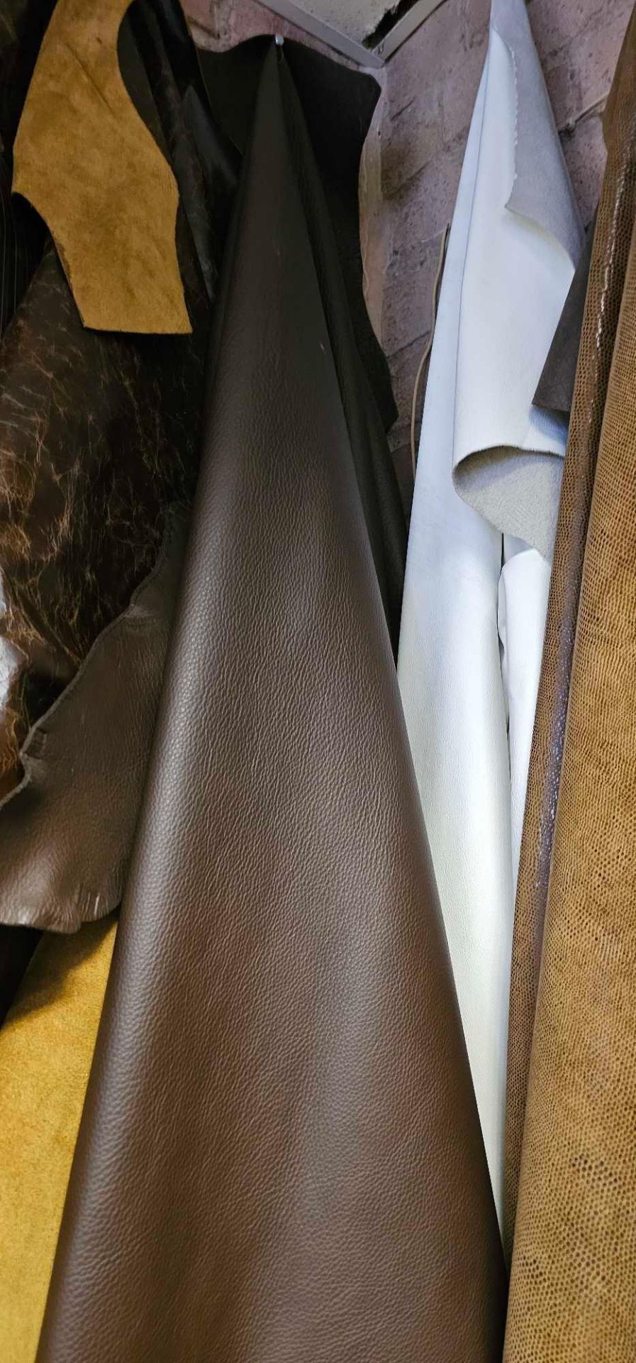 Mastrotto Italy Calbe Leather Cow Hide Chocolate Brown Approx 3.0m2